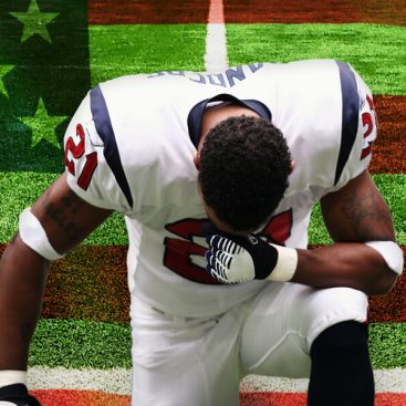 sports marketing taking a knee