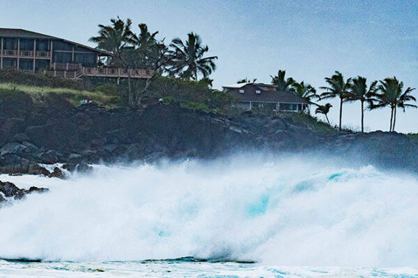 Off the news: Beware big waves at isles’ north shores