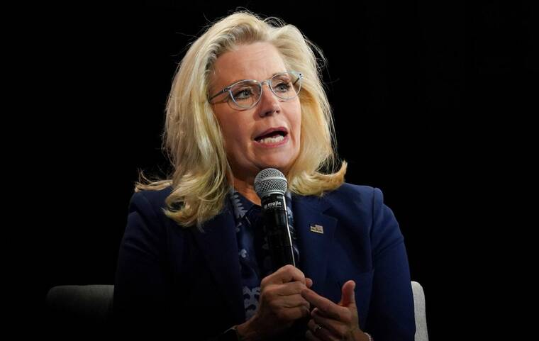 KEVIN LAMARQUE / REUTERS / OCT.21
                                President-elect Donald Trump has backed a call for the FBI to investigate former U.S. Rep. Liz Cheney over her role in leading Congress’s probe of the Jan. 6, 2021, siege of the U.S. Capitol