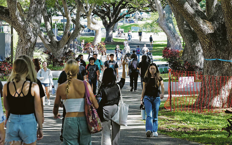 Letter: Native plants belong in UH-Manoa campus mall