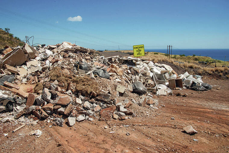 STAR-ADVERTISER FILE / JUNE 2023
                                The city is under a deadline to site and develop a new landfill on Oahu, to replace the existing one seen here at Waimanalo Gulch landfill in Kapolei, which will reach capacity in several years.