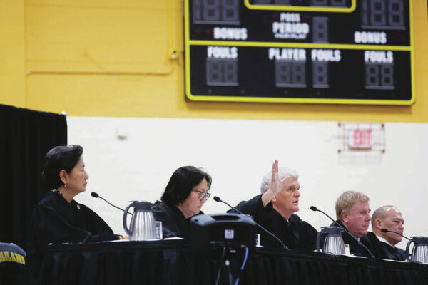 High school students get taste of the Supreme Court in action