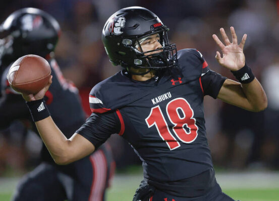 Prep football Top 10: Kahuku goes into state Open final